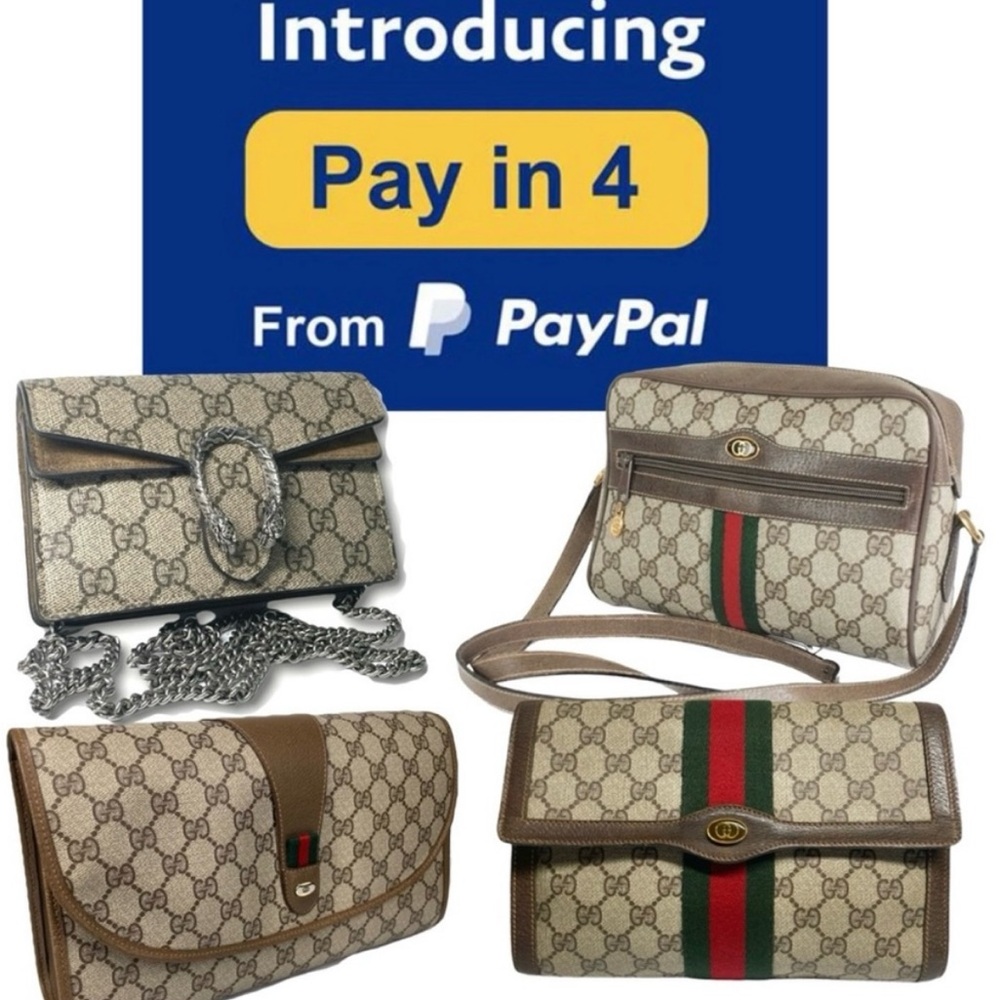 Gucci Supreme GG Monogram Accessory Collection Clutch Crossbody Bag - Picture 13 of 14